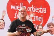 Jerzy Owsiak podczas ogłoszenia wyników 31. finału WOŚP. Padł nowy rekord!