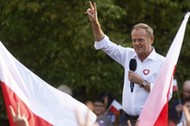 Donald Tusk w Legionowie