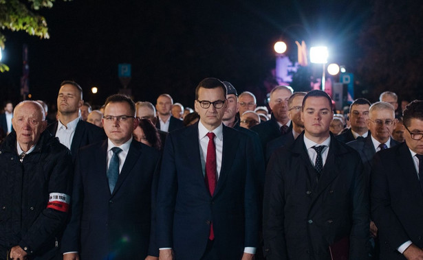 Mateusz Morawiecki uczestniczy w obchodach 83. rocznicy wybuchu II wojny światowej