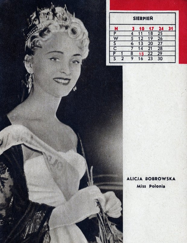 Miss Polonia: Alicja Bobrowska (1953)