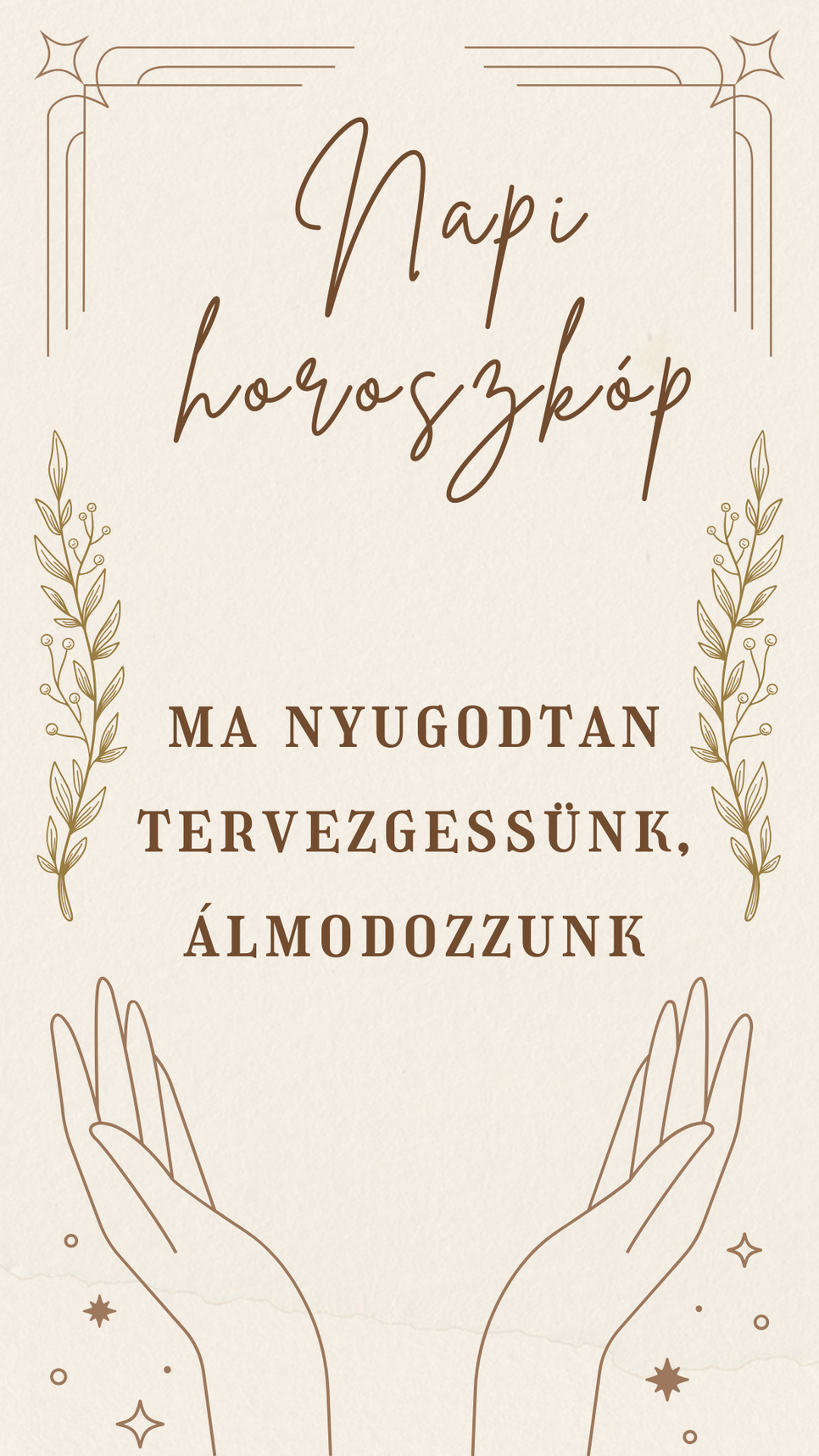 Napi horoszkóp: álmodozós napunk lehet