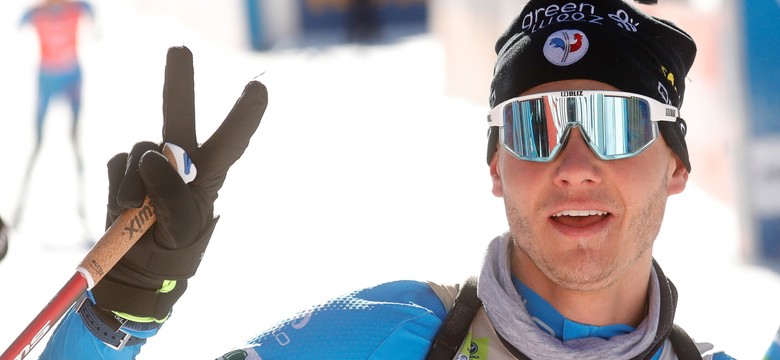 MŚ w biathlonie: Jacquelin obronił tytuł w biegu na dochodzenie