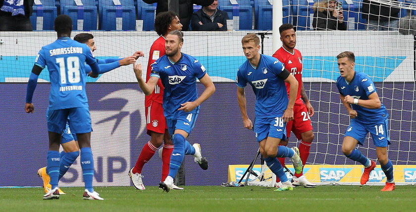 Bayern Monachium przegrał z Hoffenheim 1:4