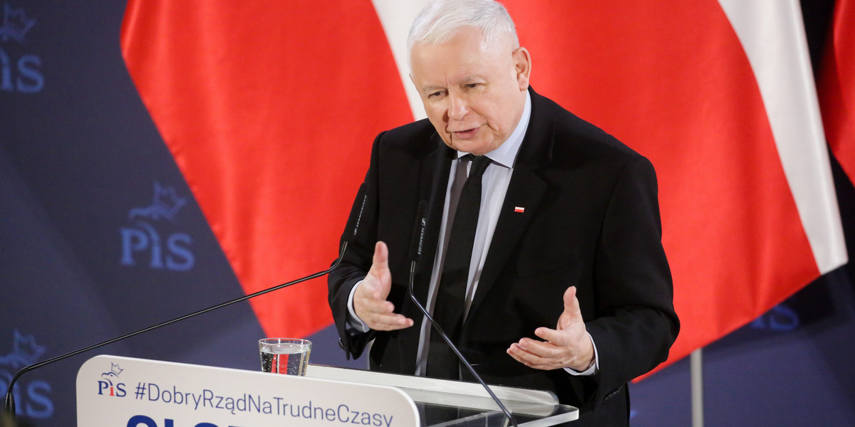 Jarosław Kaczyński kontynuuje objazd po kraju.