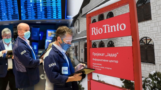 Rio Tinto i Glenkor u pregovorima 