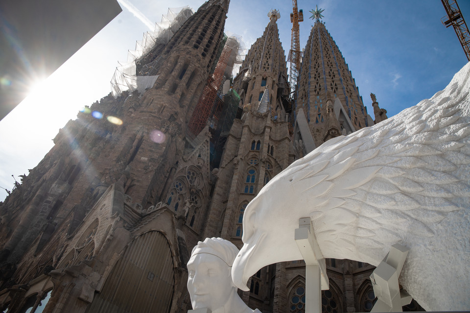 Sagrada Familia w Barcelonie 
