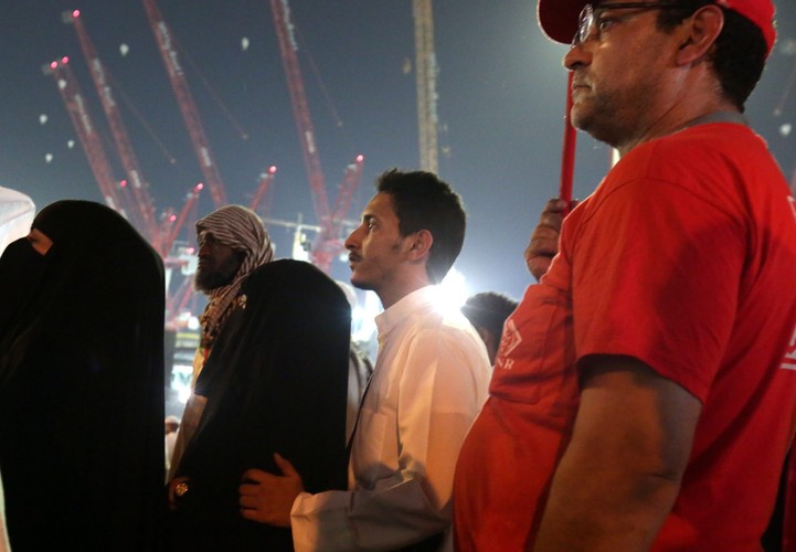 Uczestnicy pielgrzymki do Mekki