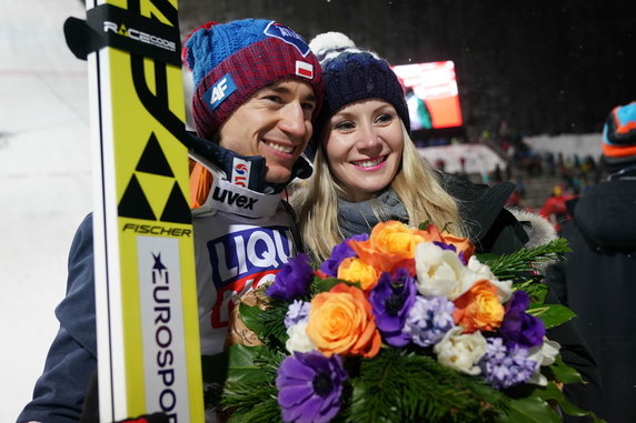 Kamil Stoch i Ewa Bilan-Stoch