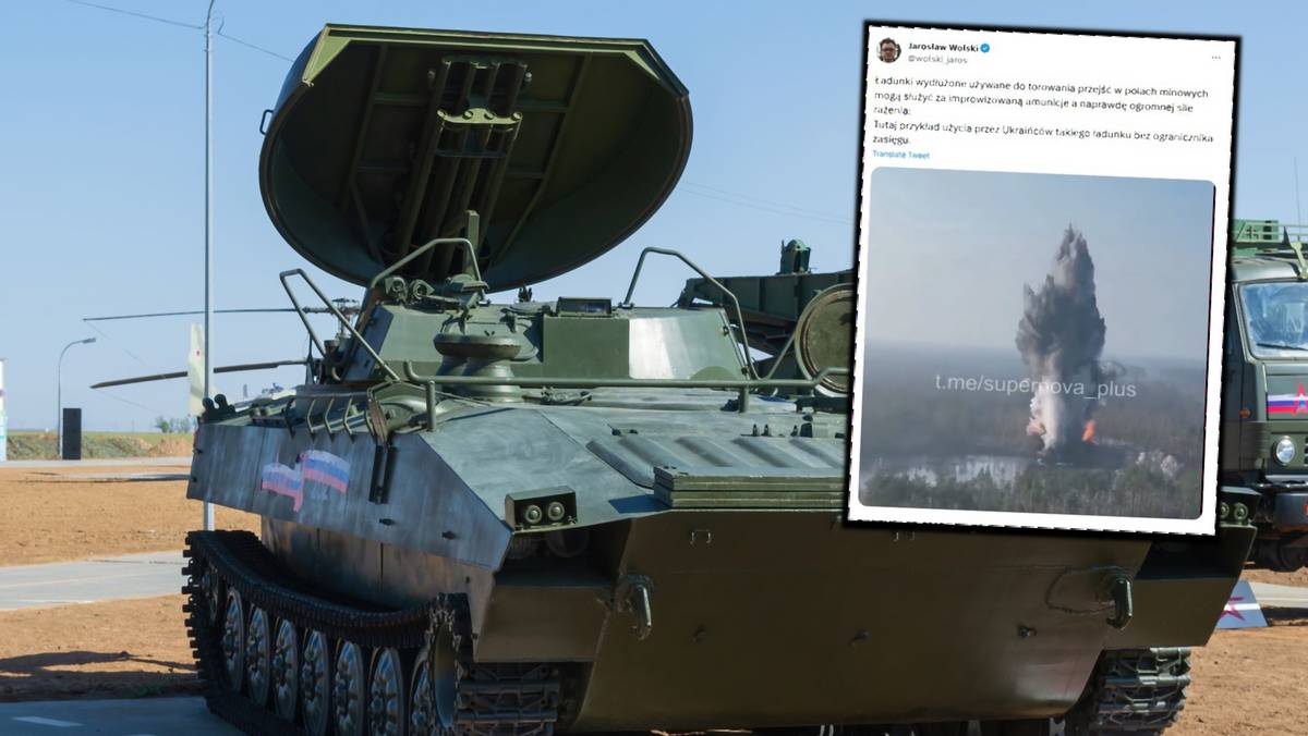 UR-77 to specjalistyczny pojazd, z którego korzysta zarówno armia Rosji, jak i Ukrainy