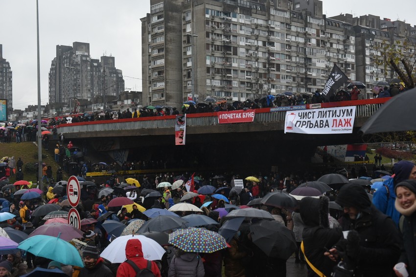 Protest u Beogradu