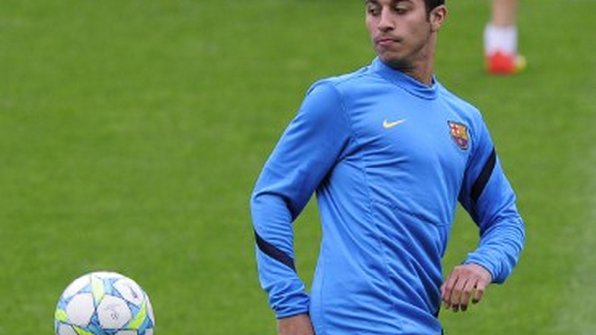 Utalentowany pomocnik FC Barcelona, Thiago Alcantara wyleczył już kontuzję i przystąpił do zajęć z drużyną prowadzoną przez Tito Vilanovę.