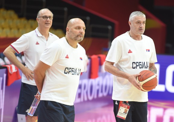 Košarkaška reprezentacija Srbije, trening, košarkaši Srbije