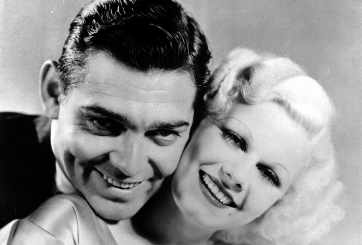 Clark Gable (na zdjęciu z Jean Harlow)