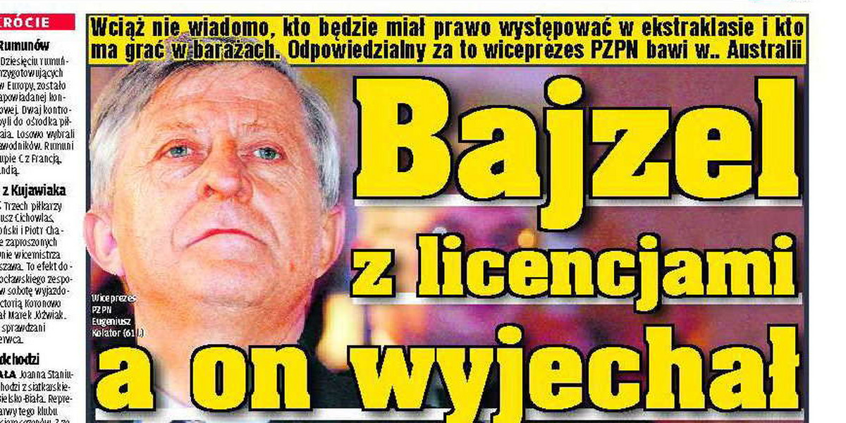 Bajzel z licencjami