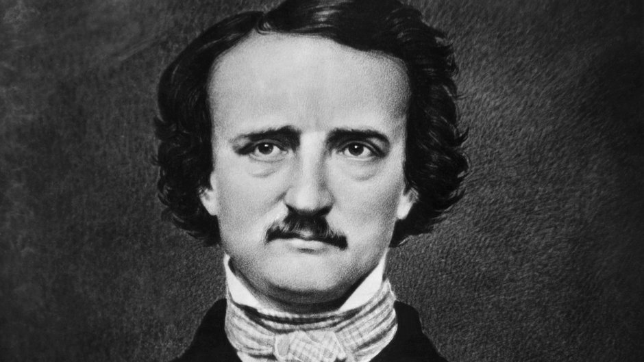 Edgar Alan Poe w dagerotypie stworzonym 13 listopada 1848 r., czyli cztery dni po jego próbie samobójczej