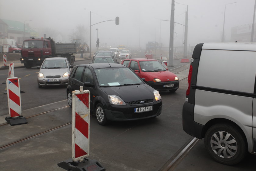 Skrzyżowanie ul. Belgradzkiej i Rakoczego w Gdańsku 