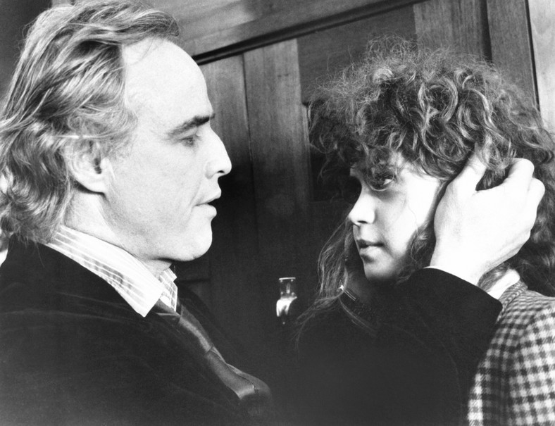 Marlon Brando i Maria Schneider w "Ostatnim tangu w Paryżu"