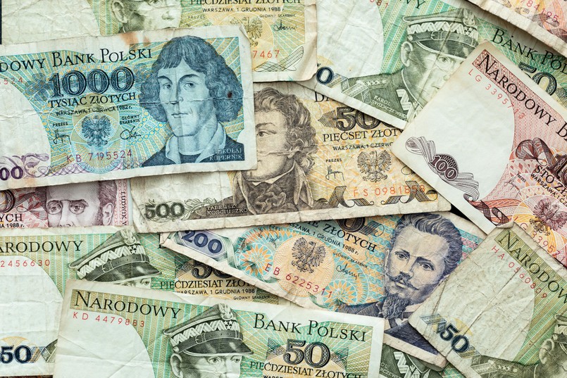 banknoty czasów PRL