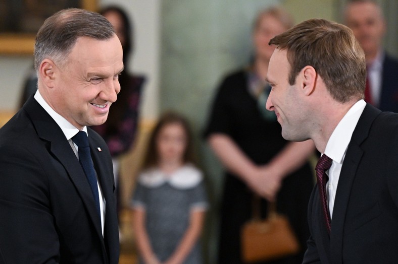 Andrzej Duda i Marcin Mastalerek