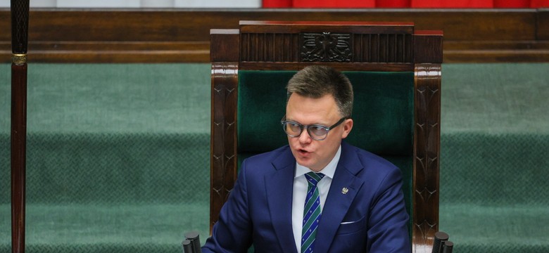 Szymon Hołownia i afera Collegium Humanum. Marszałek zabrał głos