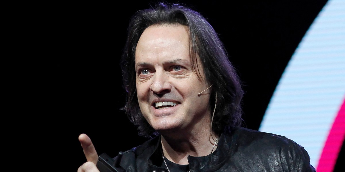 T-Mobile CEO's 8 predictions for 2017 include Verizon and Comcast considering merging into 'the ultimate evil corporation of all time'