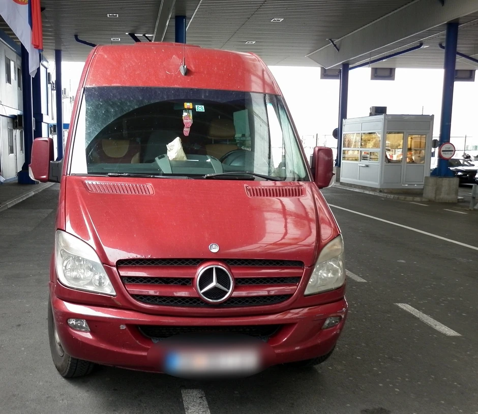 Kombi u kom je nađena garderoba