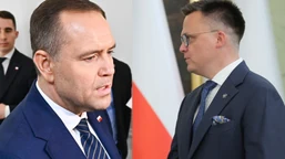 rzecznik karola nawrockiego o słowach szymona hołowni. "jesteśmy wstrz