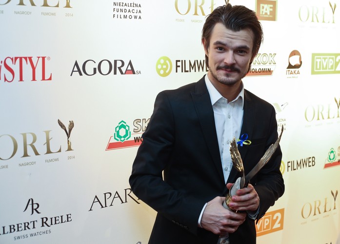 Dawid Ogrodnik odebrał nagrodę w kategorii Najlepsza Główna Rola Męska za rolę w filmie 