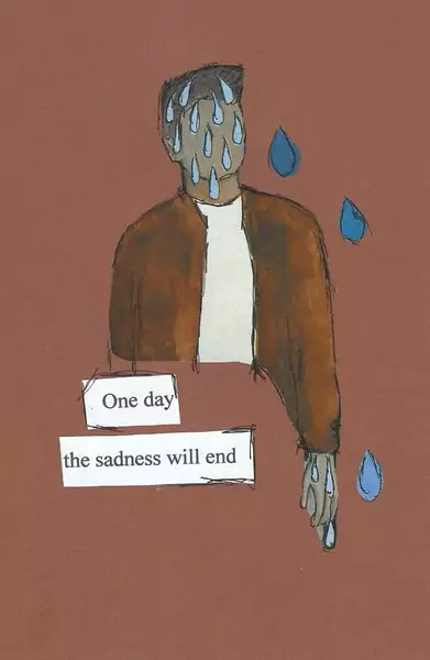 One day the sadness will end/ Karolina Wachowicz