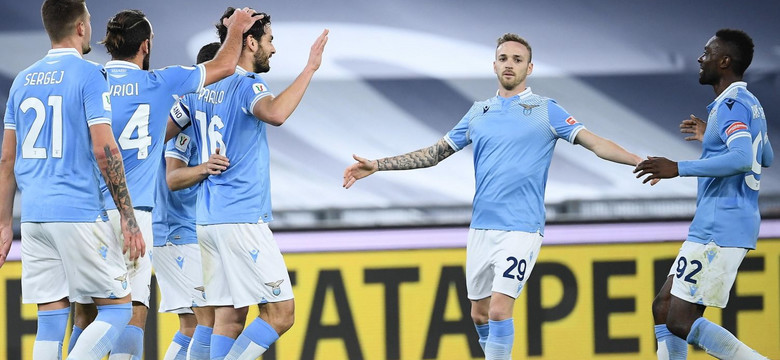 Lazio Rzym ostatnim ćwierćfinalistą Pucharu Włoch