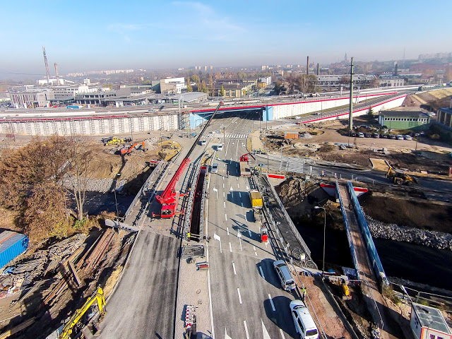 Gliwicki odcinek DTŚ na miesiąc przed końcem prac