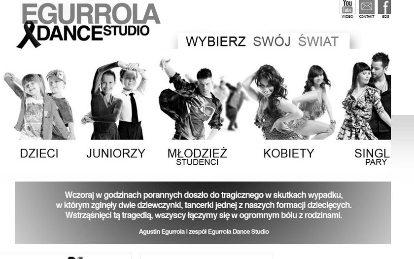 Egurrola Dance Studio żałoba