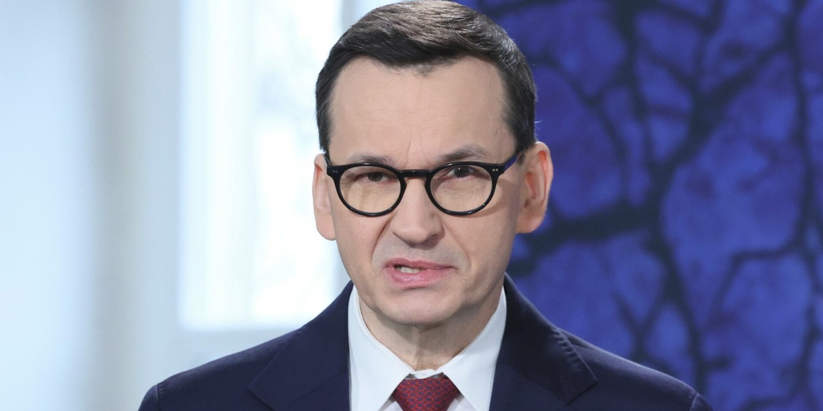 Na zdjęciu Mateusz Morawiecki, były premier Polski