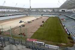 Ekstraklasa: W Kielcach było pastwisko, ale jest już "San Francisco". Stadion Korony z nową murawą