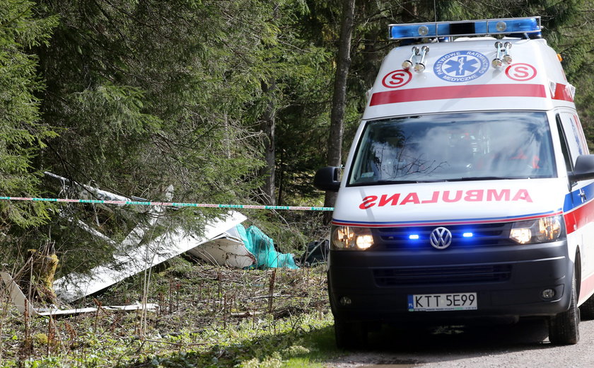 Awaryjne lądowanie szybowca. Zginął pilot!