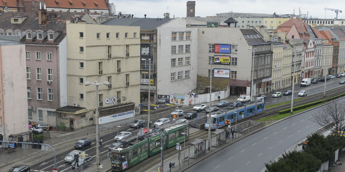 Przejście Świdnickie i ul. Kazimierza Wielkiego we Wrocławiu