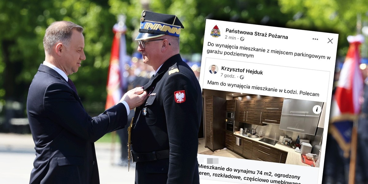 Wpadka na profilu Państwowej Straży Pożarnej.