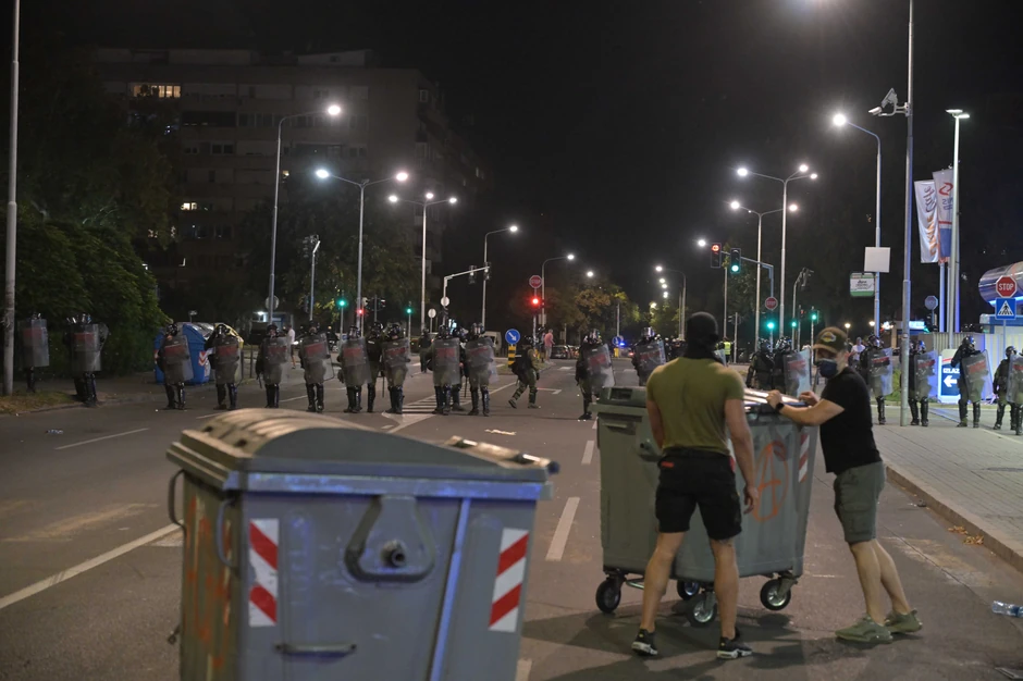 novi beograd studenti protest blokada