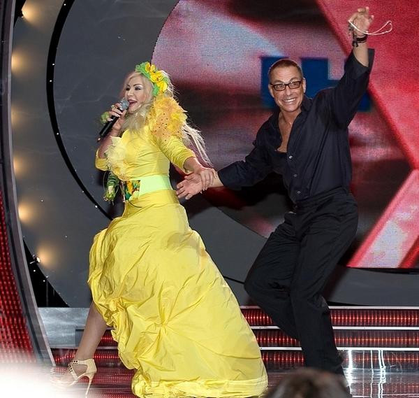 Pamela Anderson i Jean-Claude Van Damme na wyborach Miss Ukrainy