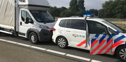 Nastoletni Polak staranował radiowóz w Holandii