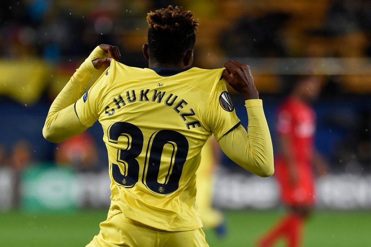 Super Eagles forward Samuel Chukwueze scores first Europa ...