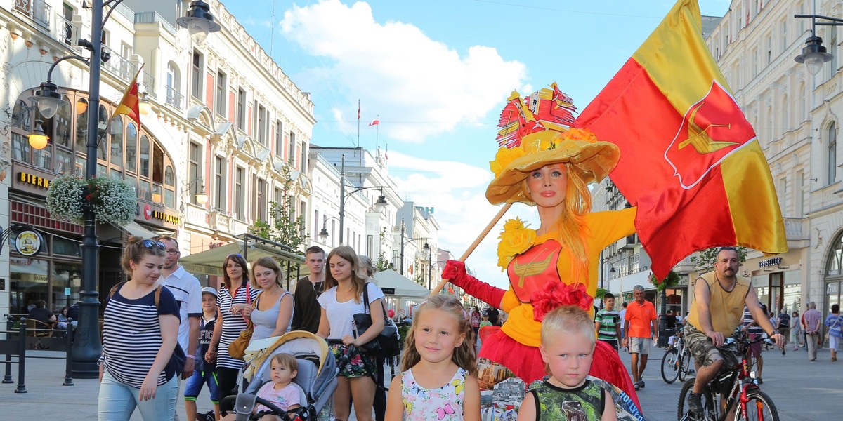 Łodzianie hucznie obchodzili 593. urodziny Łodzi