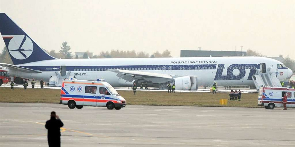 Horror 230 pasażerów. Samolot nie mógł wylądować w Warszawie