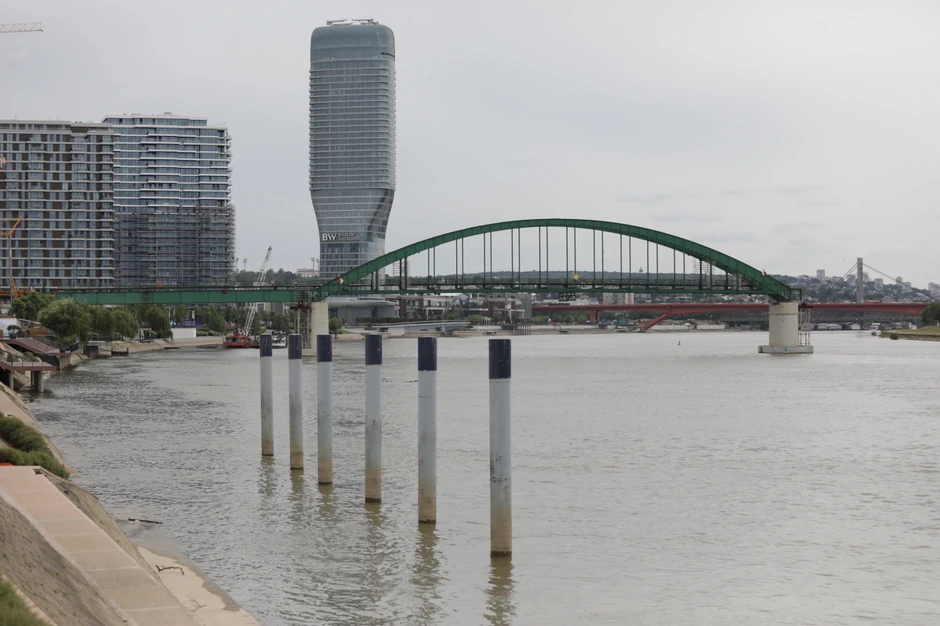 Savski most demontaža