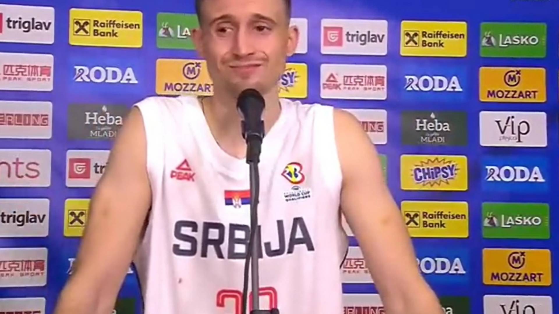 Naš košarkaš posle pobede nad Letonijom ne može da prestane da uzdiše i hukće i ceo internet ga obožava zbog toga