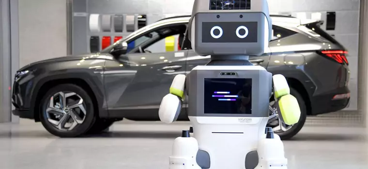 Hyundai prezentuje robota, który zastąpi pracownika salonu samochodowego