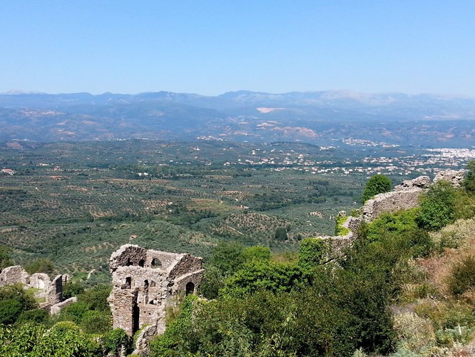 MISTRA, Grecja. Kamienne opuszczone miasto
