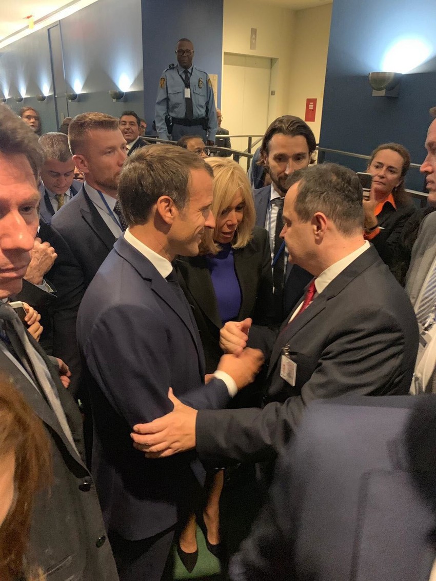 Dačić i Makron pričali su na marginama 74. zasedanja Generalne skupštine UN