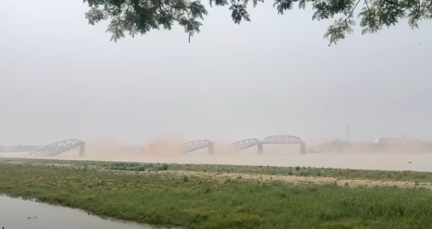 Srušio se most u Mjanmaru