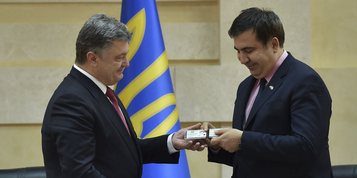 Micheil Saakaszwili gubernatorem Odessy